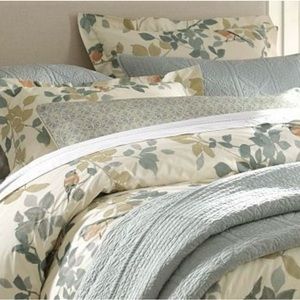 Pottery Barn Sadie Duvet Cover F/Q and Euro Shams